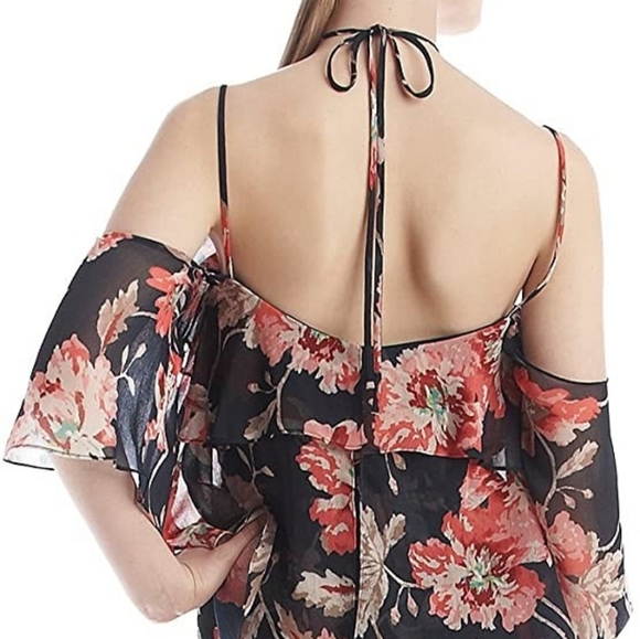 XOXO COLD SHOULDEE MAXI DRESS LARGE - Picture 3 of 7